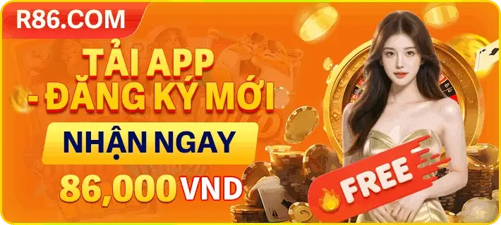 R8601 Tải App đăng ký mới nhận ngay 86k free